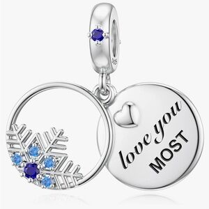 Winter snowflake charm for your Pandora bracelet